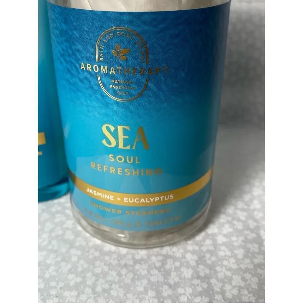 Bath and Body Works SEA SOUL REFRESHING JASMINE + EUCALYPTUS Aromatherapy 4 pc